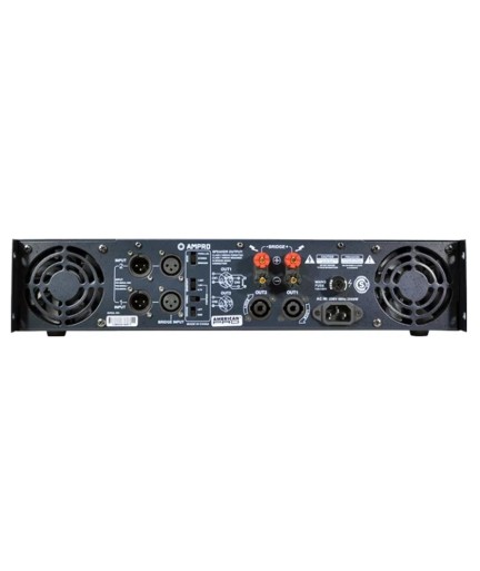 AMERICAN PRO - C3600 - Amplificador C3600 2 x 800W @ 8-ohm, 2 x 1350W @ 4-ohm, 2 x 1800W @ 2-ohm