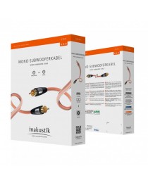 INAKUSTIK - 308231 - Cable Premium para Subwoofer de 3mts 308231