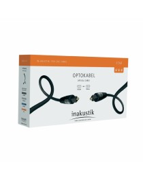 INAKUSTIK - 312115 - Cable Digital Óptico con Conector Toslink de 1.5mts