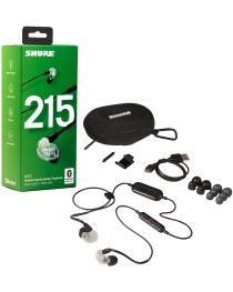 SHURE - SE215BT1 - Audífonos SE215 BT1 con Bluetooth