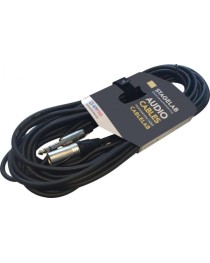 CABLELAB - CLMXMST1.5 - Cable Plug Stereo - XLR Macho de 1.5 Mts