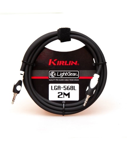 KIRLIN - LGA568L2 - Cable Mini Plug - Mini Plug de 2 Mts