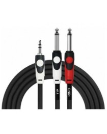KIRLIN - LGY362L1M - Cable Mini Plug - 2 Plug 1Mt