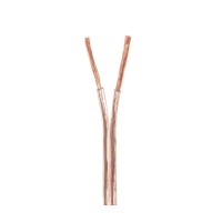 NIMO - SC100 - Cable para altavoz 2×1.5mm, Transparente 