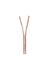 NIMO - SC100 - Cable para altavoz 2×1.5mm, Transparente 