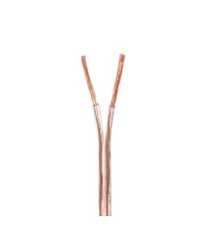 NIMO - SC100 - Cable para altavoz 2×1.5mm, Transparente 