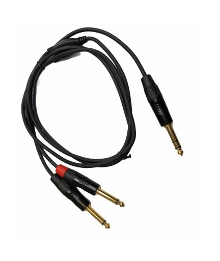 REAN - NRA0160015 - Cable 2 Plug Mono - Plug Stereo de 1,5 Mts