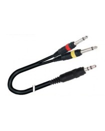 PRODB - AC02410 - Cable Mini Plug - 2 Plug de 10Mts AC024-10