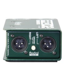 RADIAL - PROD2 - Caja Directa Pasiva Stereo PRO D2