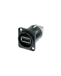 NEUTRIK - NAUSBWB - Conector de Chasis USB reversible NAUSB-W-B