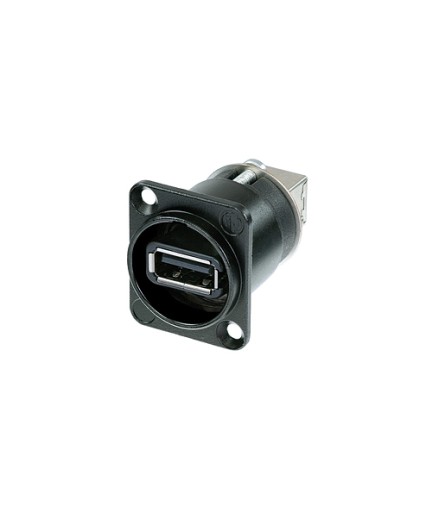 NEUTRIK - NAUSBWB - Conector de Chasis USB reversible NAUSB-W-B