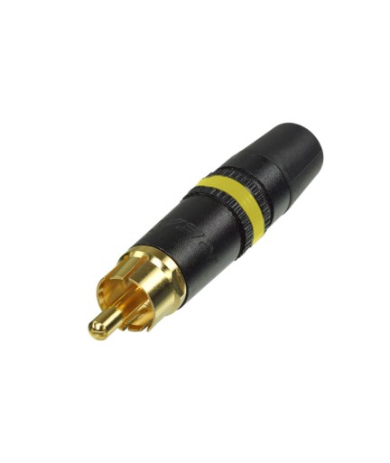 REAN - NYS3734 - Conector RCA Volante Anillo Amarillo