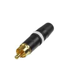 REAN - NYS3739 - Conector RCA Volante Anillo Blanco