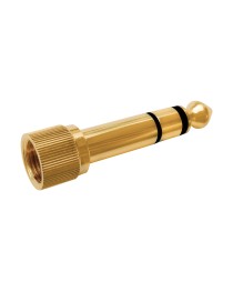 STUDIOMASTER - CXA022 - Adaptador Mini Plug a Plug Stereo con Rosca