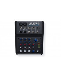 ALESIS - MULTIMIX4USB - Mezclador e Interfaz de Audio MultiMix 4 USB FX 