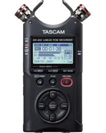 TASCAM - DR40X - Grabador Digital e Interfaz DR-40X