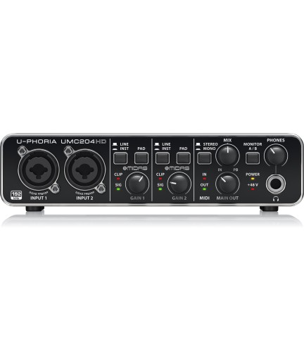 BEHRINGER - UMC204HD - Interfaz de UMC204HD