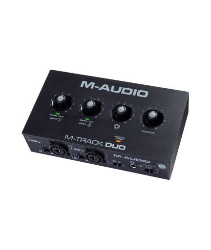 M-AUDIO - MTRACKDUO - Interfaz de Audio M-TRACK DUO