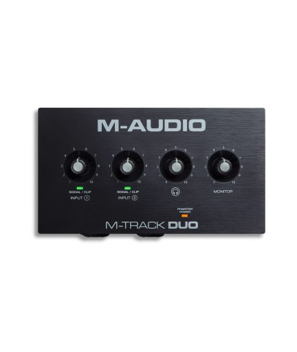 M-AUDIO - MTRACKDUO - Interfaz de Audio M-TRACK DUO