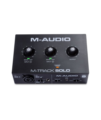 M-AUDIO - MTRACKSOLO - Interfaz de Audio M-TRACK SOLO
