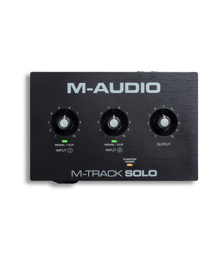 M-AUDIO - MTRACKSOLO - Interfaz de Audio M-TRACK SOLO