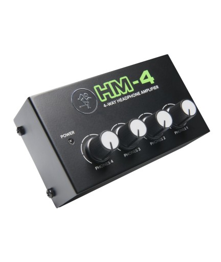 MACKIE - HM4 - Amplificador de Audífonos HM-4 de 4 Canales