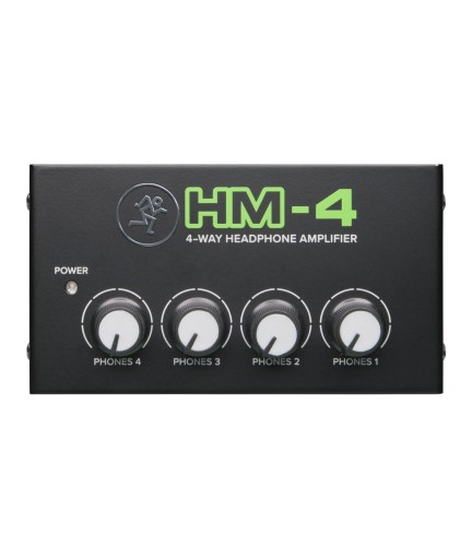 MACKIE - HM4 - Amplificador de Audífonos HM-4 de 4 Canales