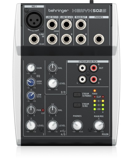 BEHRINGER - 502S - Mezclador Análogo 502S