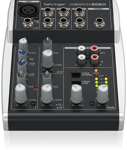 BEHRINGER - 502S - Mezclador Análogo 502S