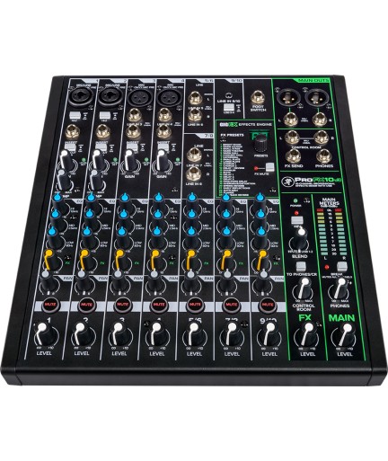 MACKIE - PROFX10V3 - Mezclador Análogo 10 Canales ProFX10v3