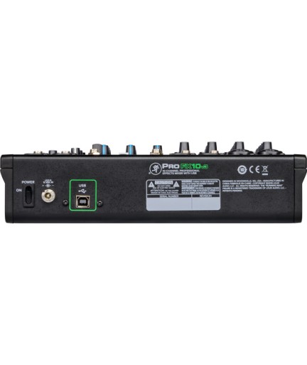 MACKIE - PROFX10V3 - Mezclador Análogo 10 Canales ProFX10v3