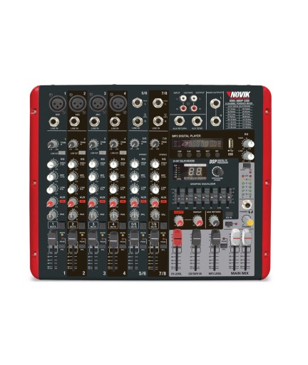 NOVIK - NVK800P - Power Mixer NVK 800P USB