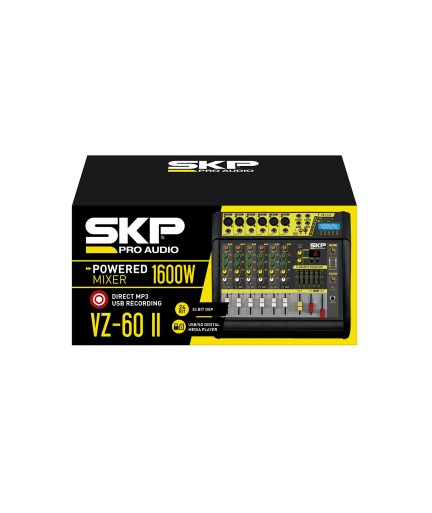 SKP - VZ60II - Mezclador con Amplificador VZ-60II 