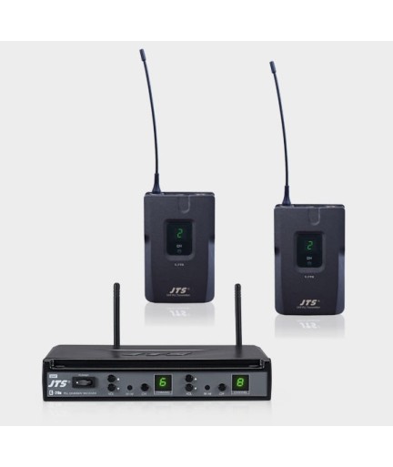 JTS - E7DUE7TB - Sistema Inalámbrico para Micrófonos Doble E7DU + E7TB 