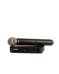 SHURE - BLX24SM58M15 - Sistema Inalámbrico con Multifrecuencia con cápsula SM58