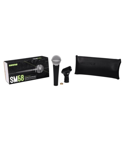 SHURE - SM58 - Micrófono Vocal Dinámico SM58