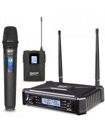 SKP - UHF700PRO - Microfono Inalámbrico de Mano UHF-700D 