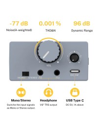 DONNER - EM2 - Amplificador de Audifonos Stereo EM2