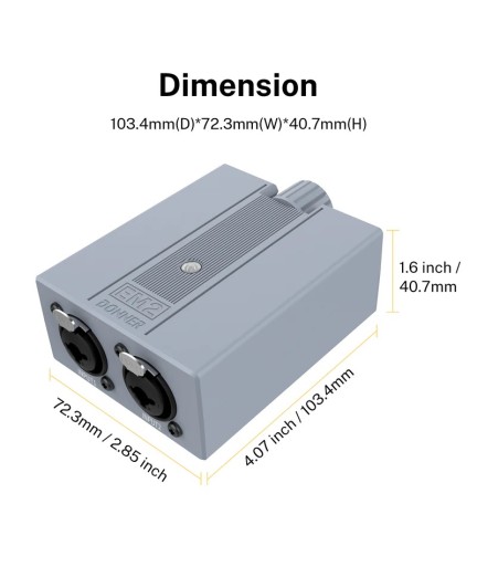DONNER - EM2 - Amplificador de Audifonos Stereo EM2