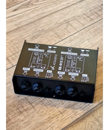 K ACOUSTIC - KK012 - Caja Directa Doble KK012 