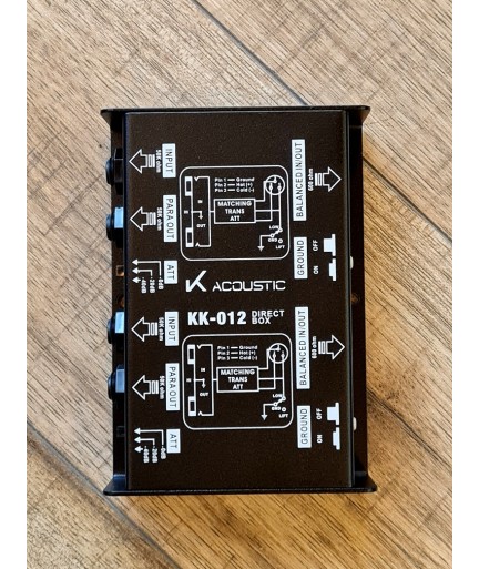 K ACOUSTIC - KK012 - Caja Directa Doble KK012 