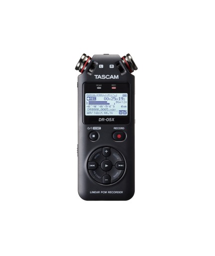 TASCAM - DR05X - Grabador portátil e interfaz USB DR-05X