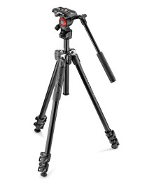 MANFROTTO - MK290LTA3V - Trípode de Cámara para Video 290 light aluminium