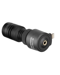 SARAMONIC - SMARTMIC+DI - Microfono Shotgun para iPhone SmartMic + Di