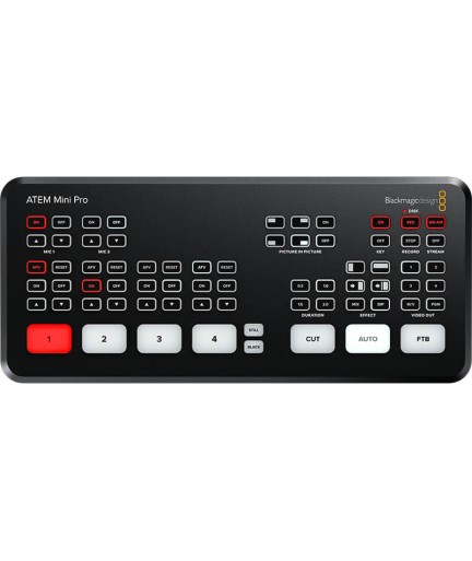 BLACKMAGIC - ATEMMINIPRO - Switcher de Streaming ATEM Mini Pro