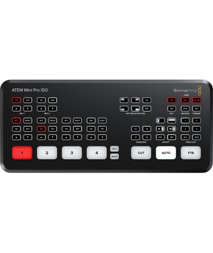 BLACKMAGIC - ATEMMINIPROISO - Switcher de Streaming ATEM Mini Pro ISO