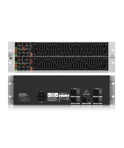 BEHRINGER - FBQ6200HD - Equalizador Gráfico Estéreo FBQ6200