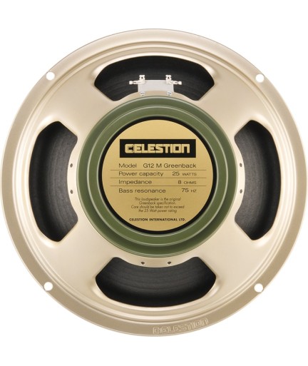 CELESTION - T1220BWD - Parlante de Guitarra G12M Greenback 12" 8 Ohms