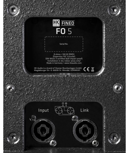 HK Audio - 1007997 - FINEO FO 5 bl