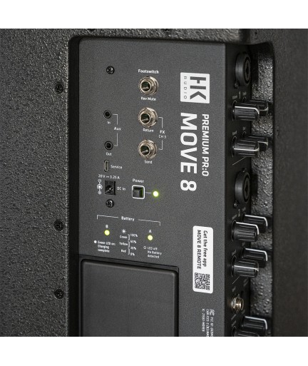 HK Audio - 1007841 - PREMIUM PRO MOVE 8 con Batería doble